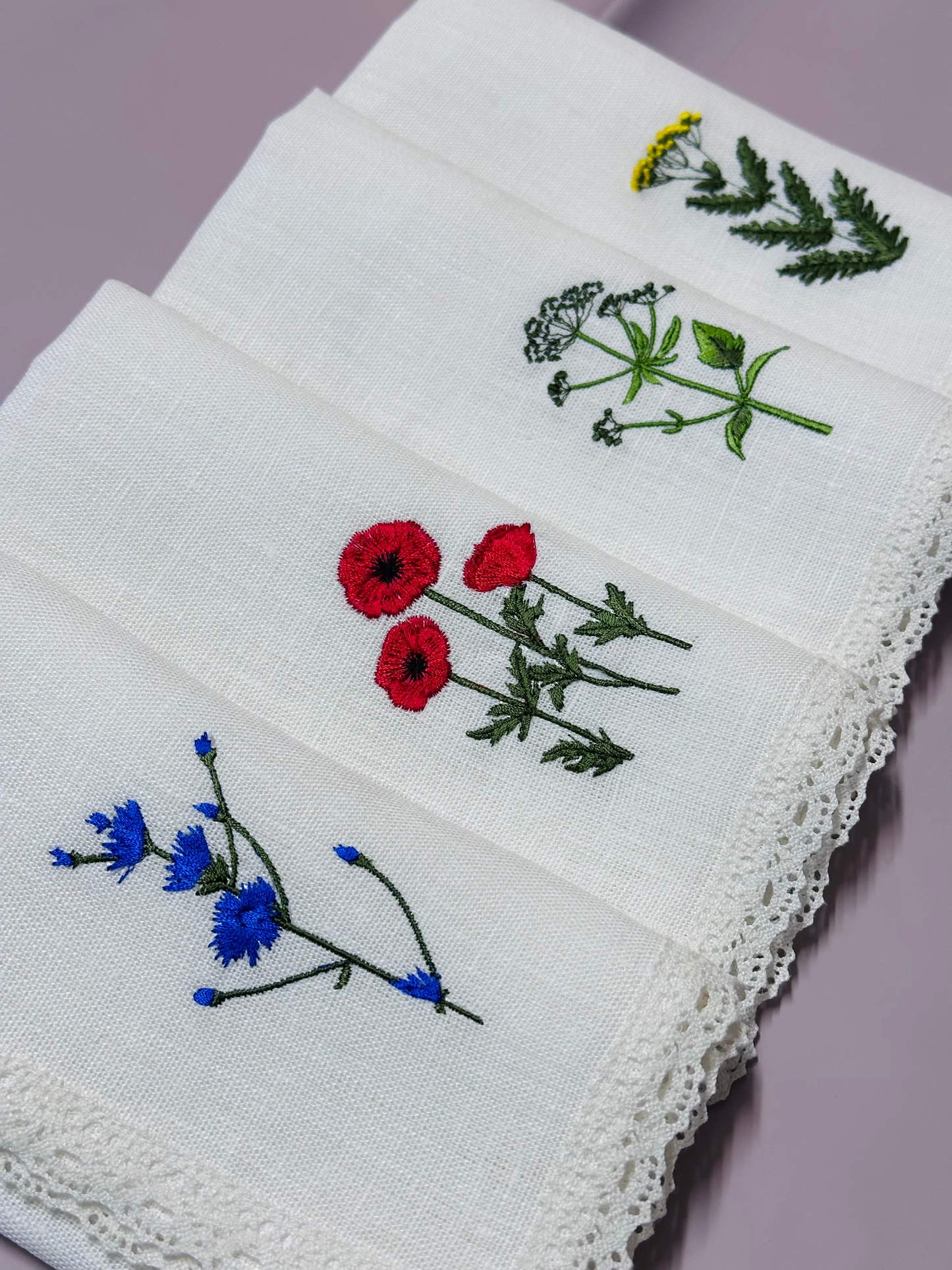 Botanical Elegance Napkin Set