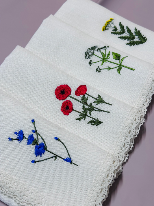 Botanical Elegance Napkin Set