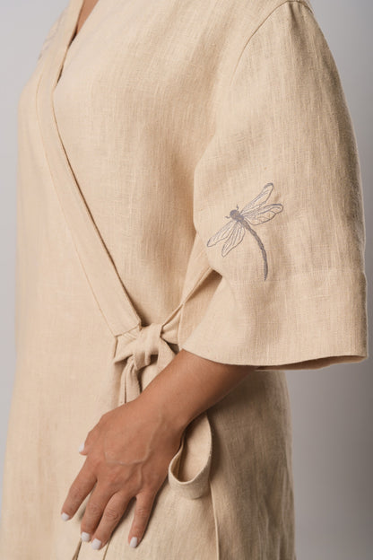 Linen kimono “Kioko”