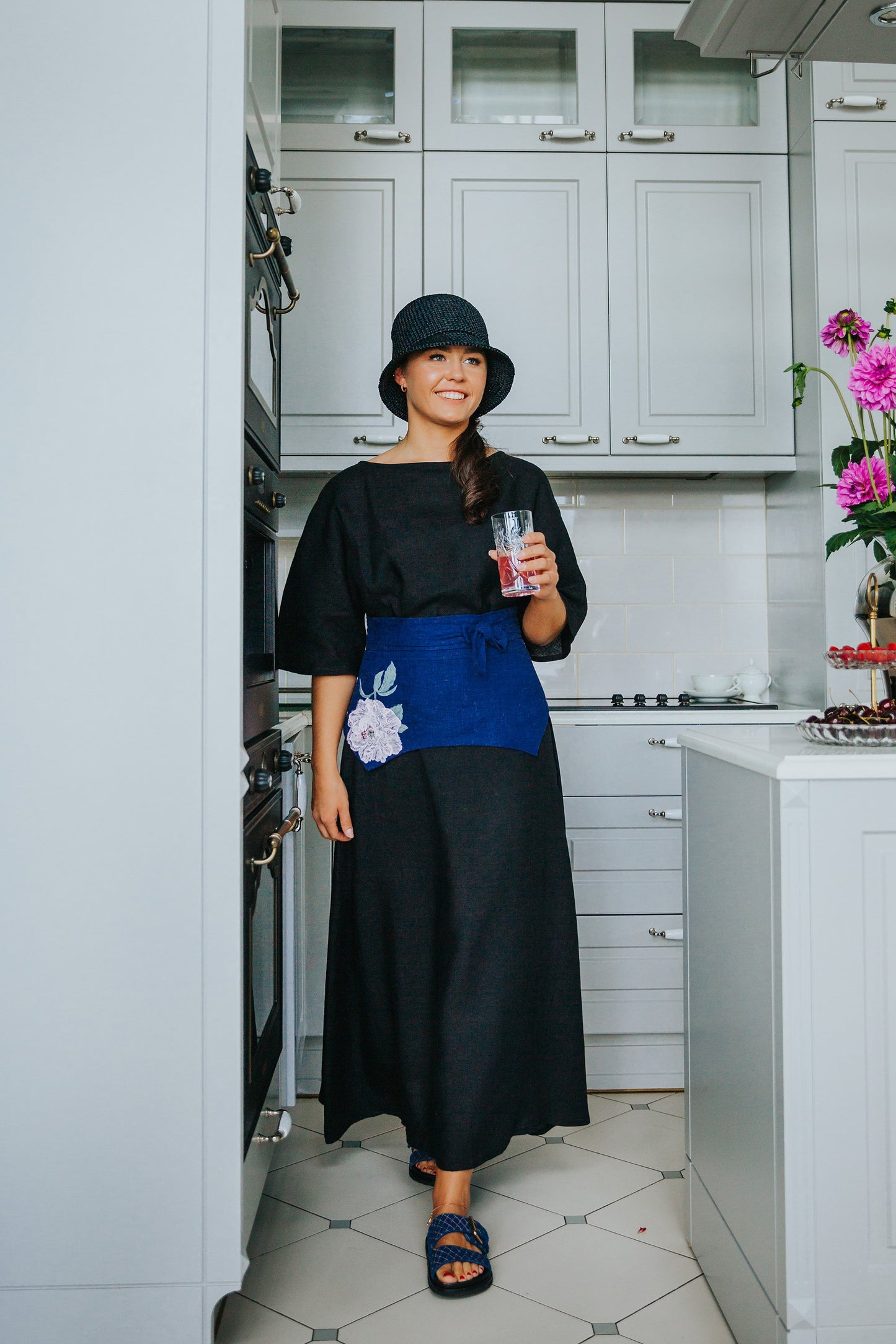 Linen dress “Kioto”