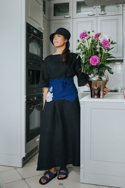 Linen dress “Kioto”